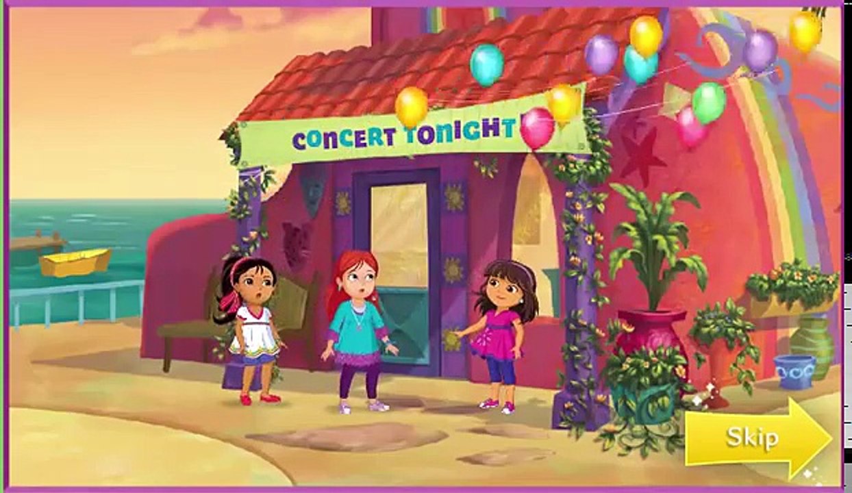 Dora and Friends into the City Concert Game I Dora and Friends Return to the Rainforest