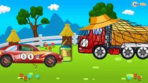 Мультфильмы для детей. Гоночные Машинки и Монстр Трак - Гонки без правил Мультики про машинки