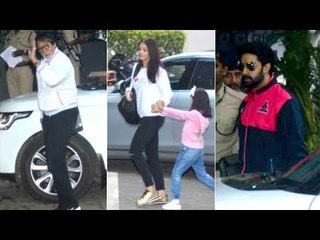 Amitabh Bachchan & Family Fly Off To Maldives For Birthday Celebrations