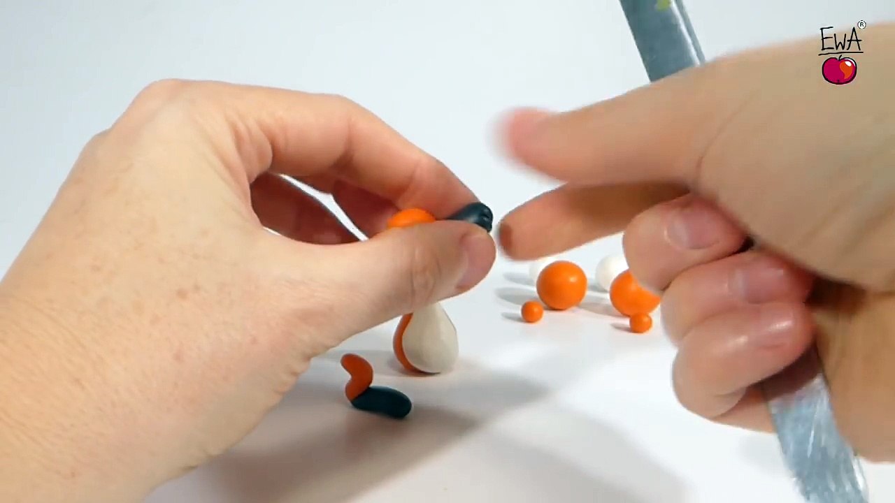 LETS CLAY! FOX polymer clay tutorial - LISEK z modeliny