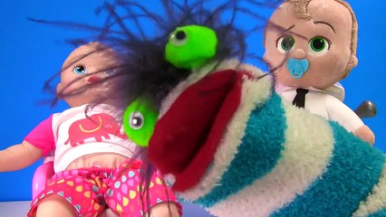 Boss Baby Potty Training with LOL Surprise Dolls - Who Will Poop & Who Will Make a Toy?