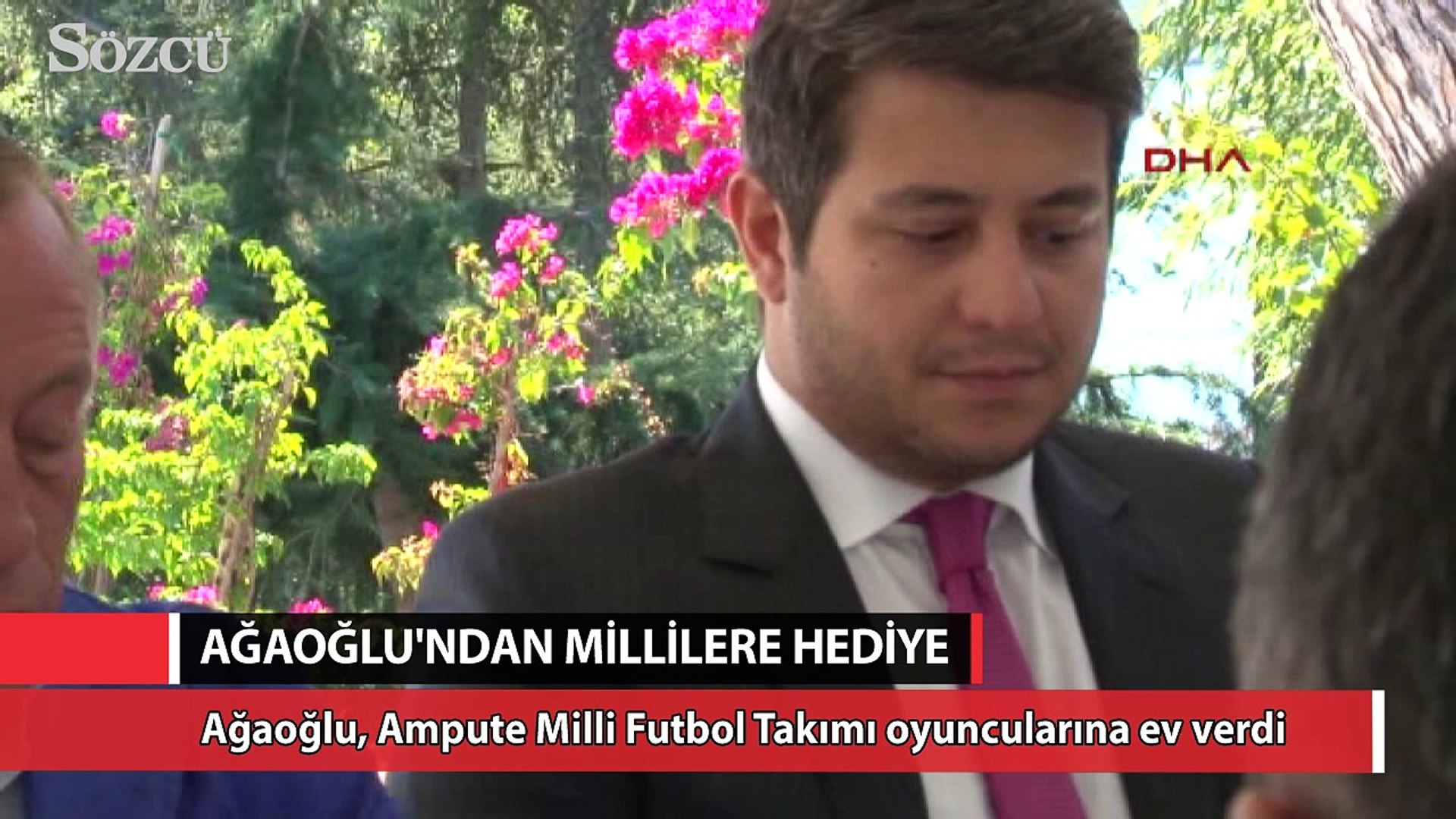 Ali Ağaoğlu, Ampute Milli Futbol Takımı oyuncularına ev verdi - Dailymotion  Video