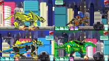 Dino Robot Corps Recolor #21: Smilodon & Transformer Vehicles | Eftsei Gaming