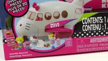 Hello Kitty Airlines Jet Playset Toy Review My Little Pony Airplane Plane Opening Unboxing Part 1