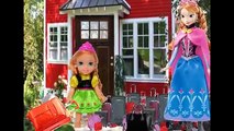 Anna and Elsa Toddlers Move To A New House # 1 Frozen Elsya & Annya Adventures Disney Toys In Action