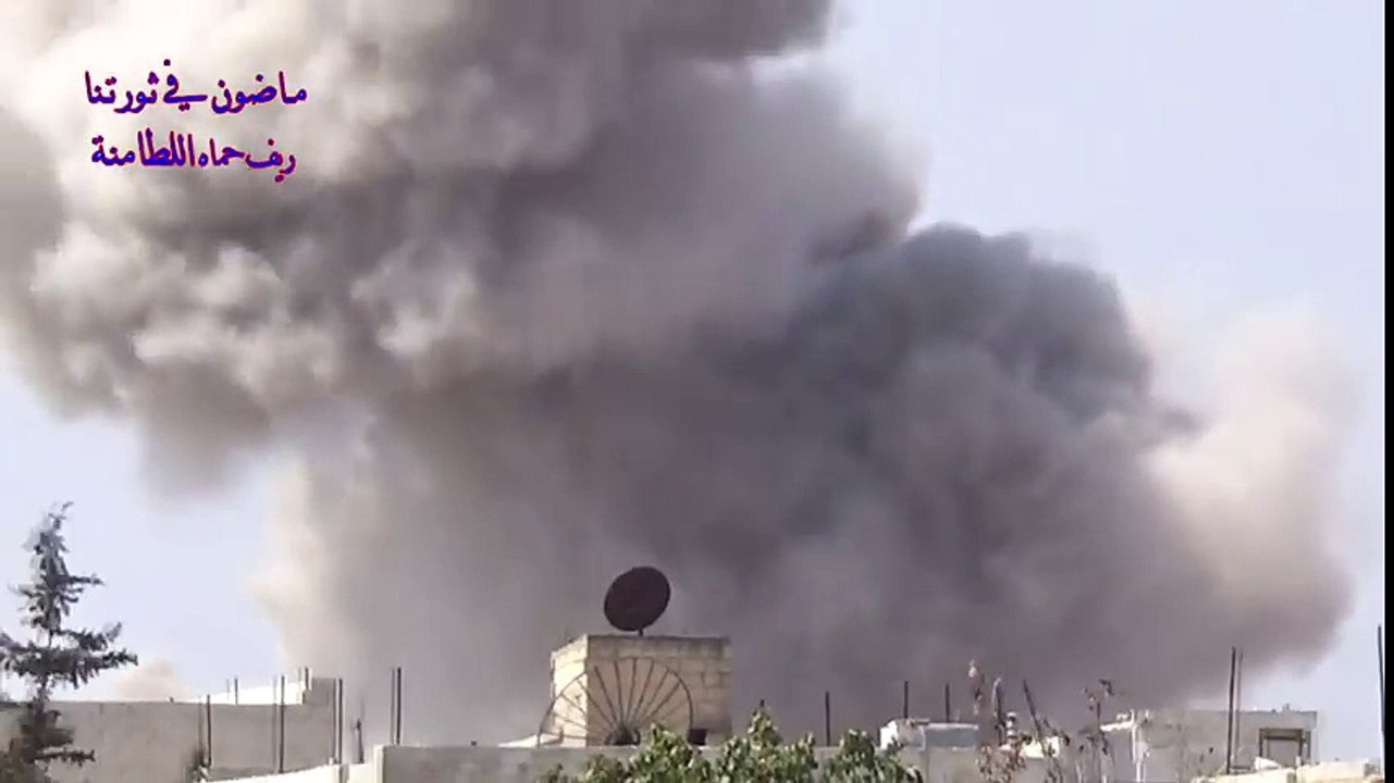 Russian Airstrikes on Al Qaeda/ Al Nusra positions in Syria