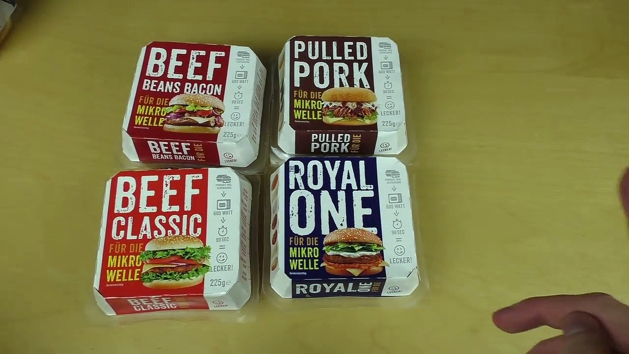 The LIDL Microwave Burgers
