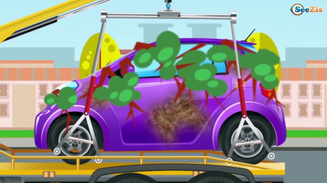 Le Dépanneuse avec le Camion pour bébés Jeu d'assemblage: Voitures de construction Pour Enfants