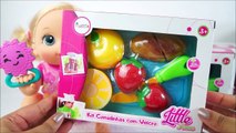 Baby Alive Aprendendo Nome e Cores das Frutas My Baby Learn Names of Fruits With Toy Velcro Cutting