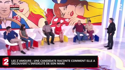 Les Z’amours : Une candidate révèle comment elle a découvert l’infidélité de son mari (Vidéo)