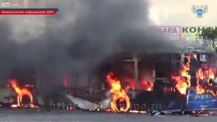 Flash mob at the Donetsk train station #7