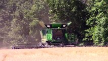 Wheat Harvest 2016: 400 bu John Deere S690 Combines