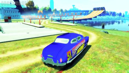Disney Car Hudson Hornet Airport eRamp v2 Nursery Rhymes Children Songs