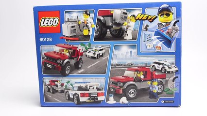 Лего Сити 60128 Полицейская погоня. Unboxing Lego City Police Pursuit