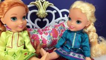 Frozen Elsa and Anna Toddlers Get a Baby Brother! With Queen Elsa and more