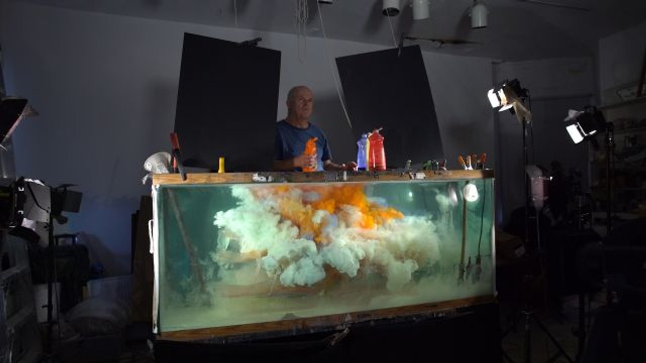Inside the Studio Where Paint and Water Create Mesmerizing Photos | My Space