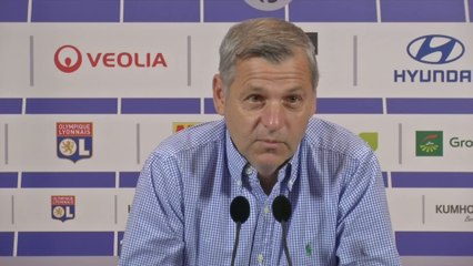 Foot - L1 - OL : Genesio «Pas plus de pression que d'habitude»