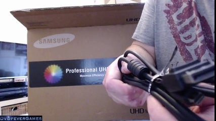 Samsung U28E850R 28" 16:9 4K monitor - Unboxing