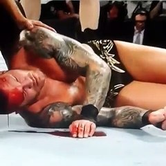 Brock lesnar F5 shane Mcmahon and killed randy orton summerslam