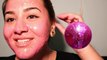 100 LAYERS OF GLITTER GLUE ON MY FACE! (PAINFUL!)