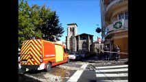 Saint-Etienne : rupture de canalisation place Boivin