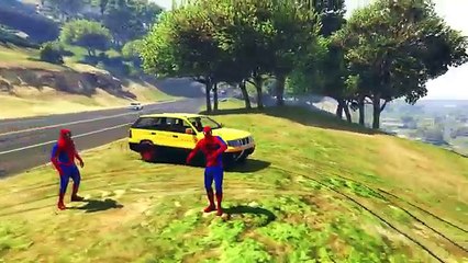 SUVs EPIC PARTY! Fun Superhero CARTOON Spiderman Movie & Nursery rhymes Children Songs