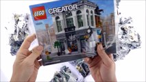 Lego Creator 10251 Brick Bank - Lego Speed Build Review