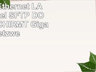 TPFNet 30m CAT6  CAT6 Premium Ethernet LAN Patchkabel SFTP DOPPELT GESCHIRMT  Gigabit