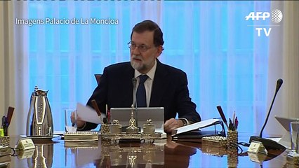 Madri ameaça suspender autonomia da Catalunha