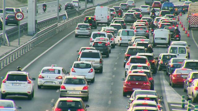 Madrid activa protocolo contaminación y limita velocidad M-30