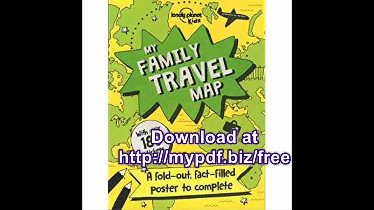 Family Travel Map, My (Lonely Planet Kids)