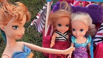 Barbie Pool Party Chelsea Mermaid Glam Pool Party Anna and Elsa Toddlers Frozen Twins Toys In Action