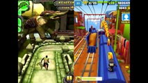Temple Run 2 Lost Jungle VS Subway Surfers Peru Android iPad/iOS Gameplay HD