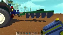 SCRAP MECHANIC- Tror - Traktor - Ciągnik rolniczy i maszyny rolnicze - część/part 1