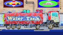 Water Tank Truck | Car Wash | Kids Car Wash