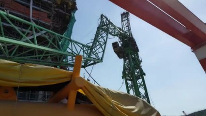 공중에 매달린 안전...노후 장비에 날림 점검 / YTN