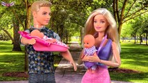 Barbie мультик ДОЧКИ-МАТЕРИ СКИППЕР БАРБИ НЯНЬКА Видео для детей Мультфильм Барби #102