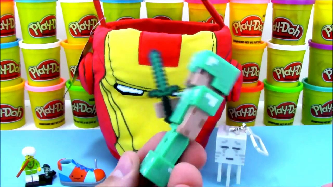 Giant Ironman Surprise Egg Easter Basket with Cool Surprise Toys and More!
