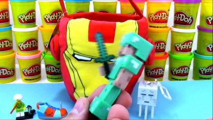 Giant Ironman Surprise Egg Easter Basket with Cool Surprise Toys and More!