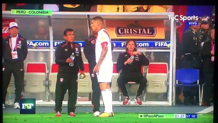 Peruanos e colombianos combinaram segurar o empate nos minutos finais