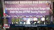 President Duterte leads groundbreaking of housing projects for scout rangers