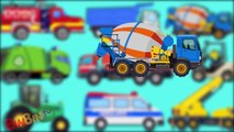 Learning Street Vehicles Names and Sounds for kids with Surprise Eggs | Cars and Trucks Construction