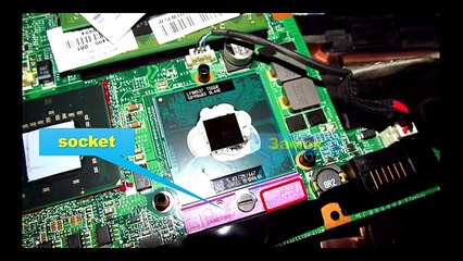 Апгрейд старого ноутбука. Замена процессора. Установка SSD.