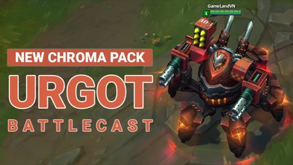 Battlecast Urgot Chroma Pack - League of Legends