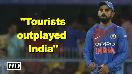 Kohli admits tourists outplayed India