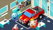 Cars and Truck - Transport for Children : Police Car, Monster Car, Ambulance, Fire Trucks