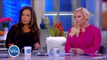Meghan McCain changes the subject when Joy Behar asks names of GOP leaders willing to speak out against Trump