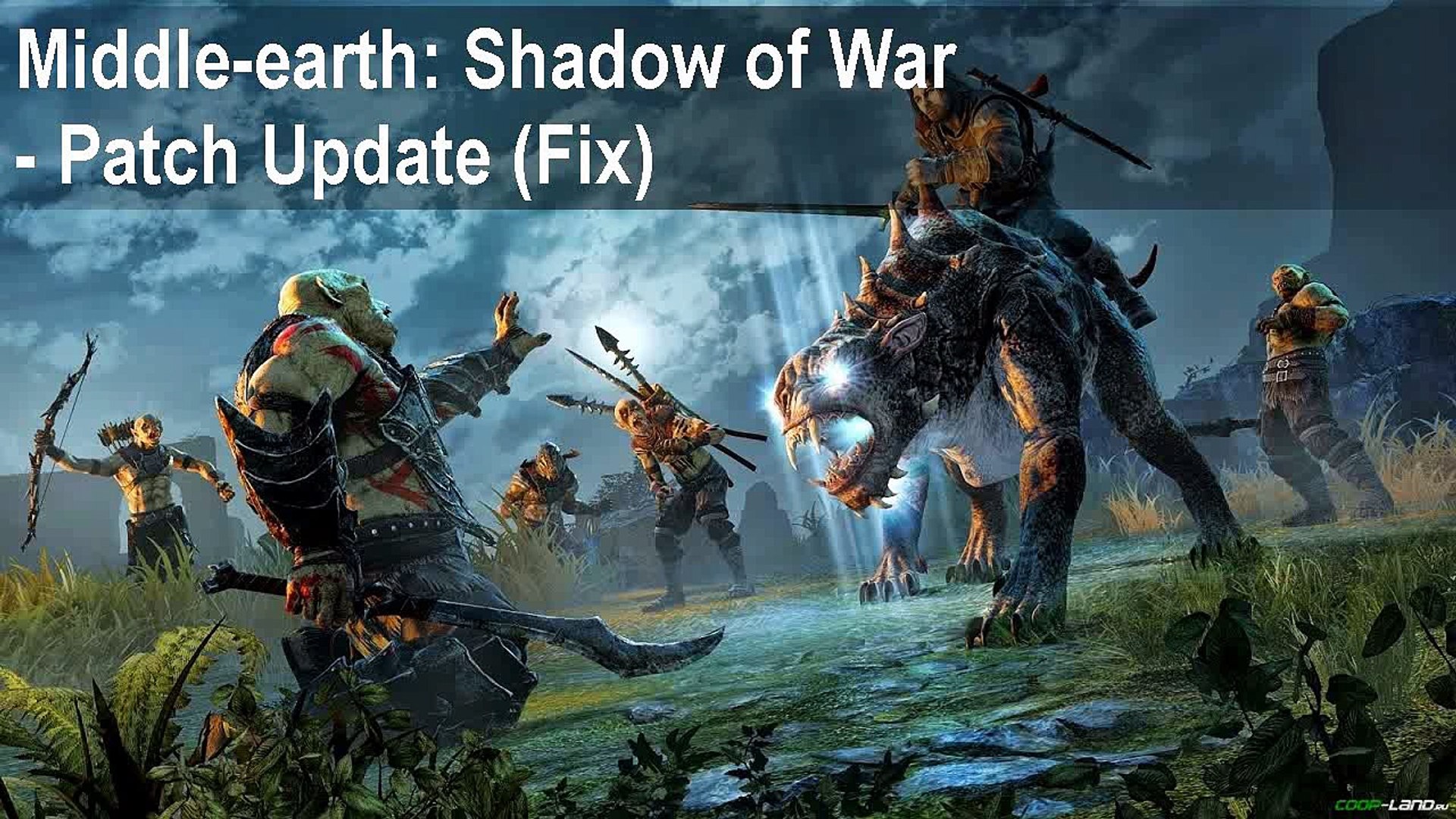 Middle earth Shadow of War crash on startup Fix – Видео Dailymotion