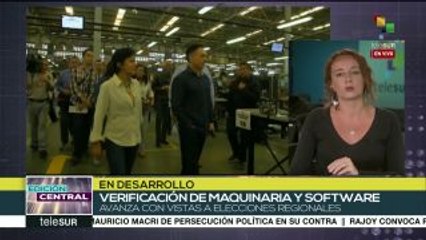 Avanzan preparativos para las elecciones regionales de Venezuela