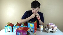 5 McDonalds Happy Meals Challenge! | 3840 Calories